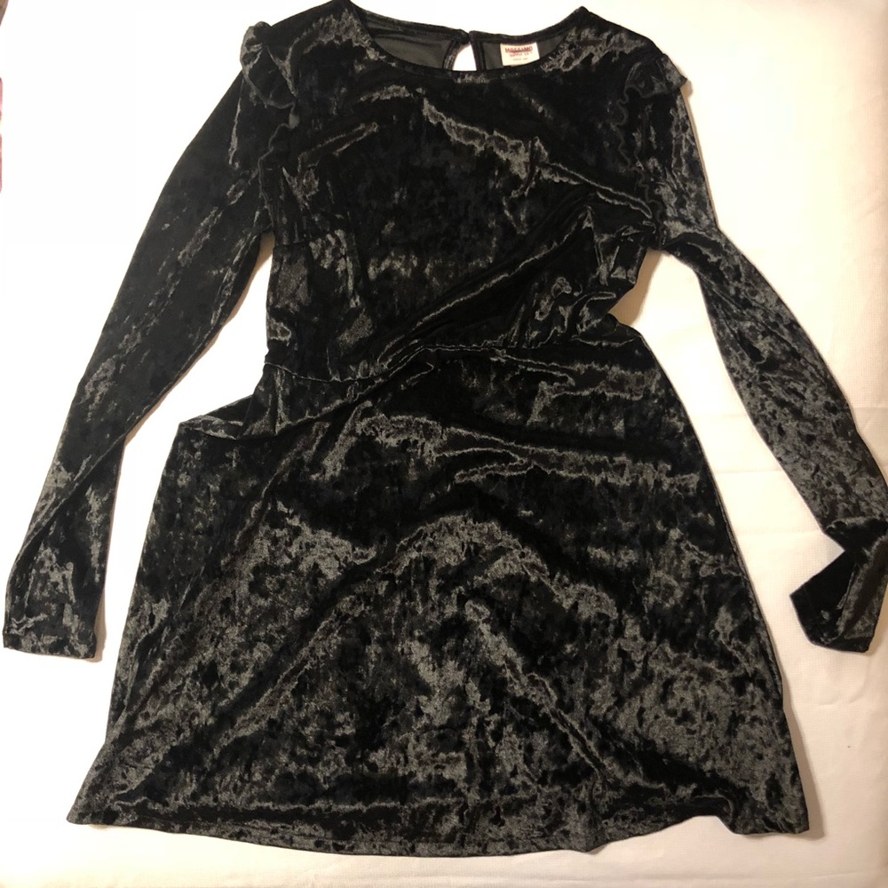 Mossimo Supply Co. Black Velvet Dress